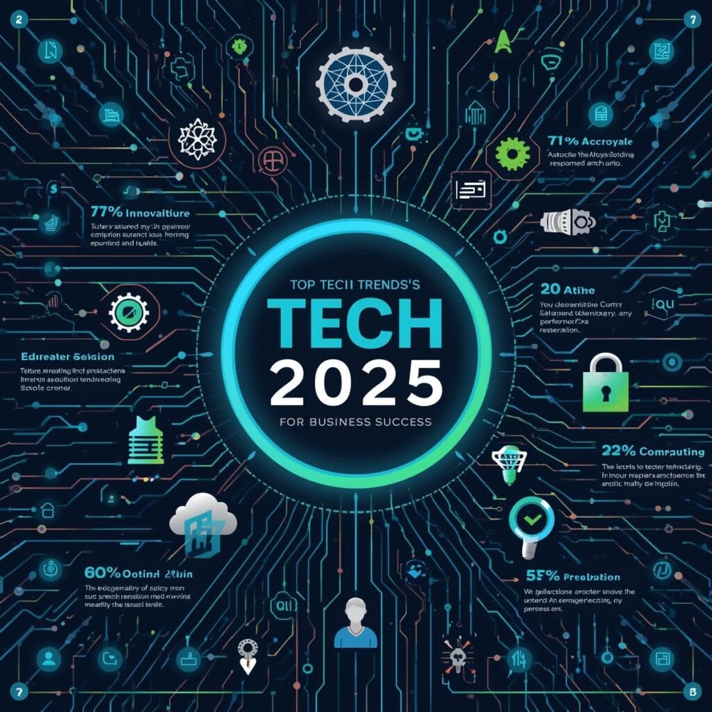 top tech trends to watch in 2025 for business success